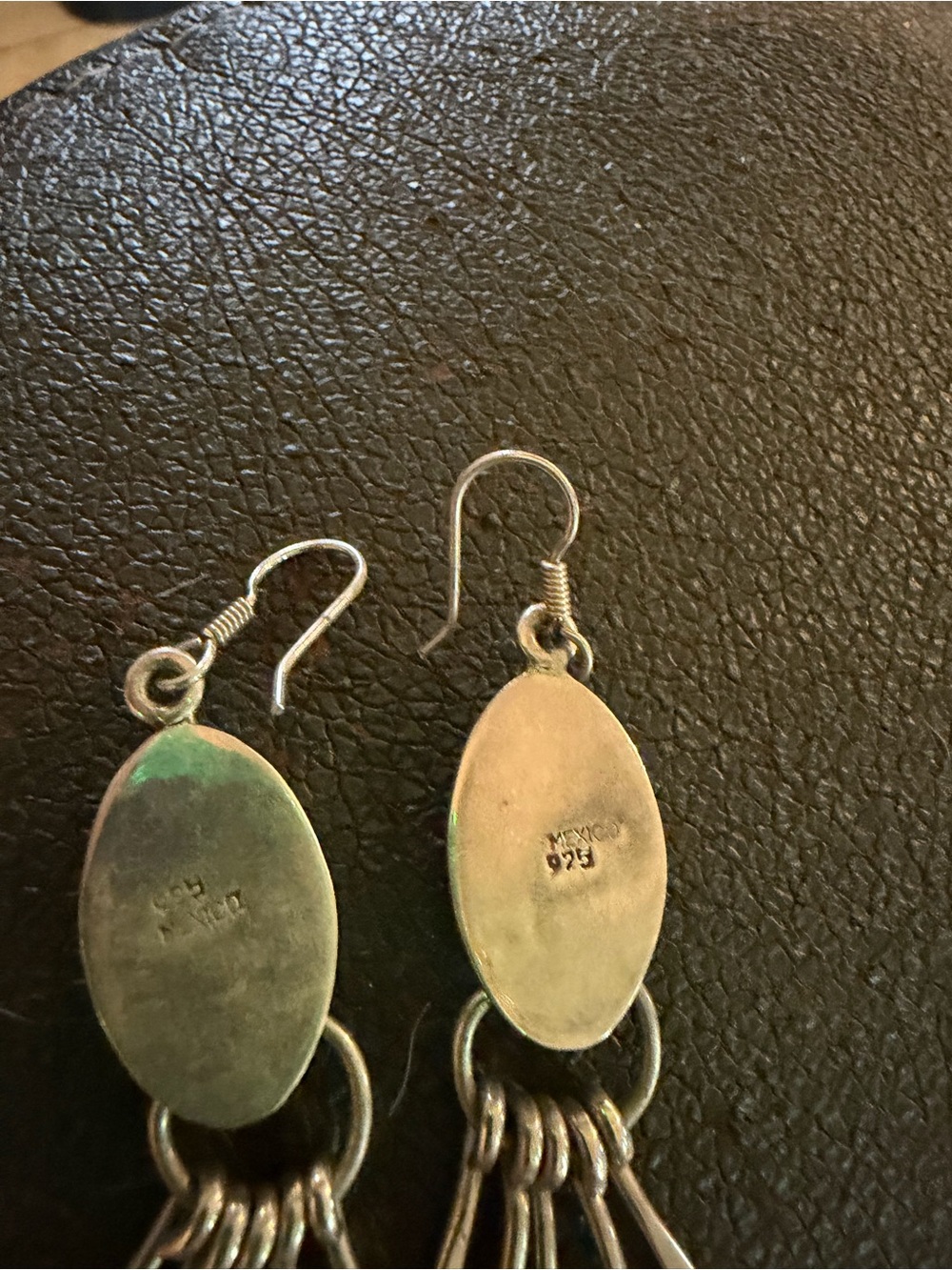 Coral Stone Fringe Drop Earrings - Women Jewelry Earrings - Picture 2 of 4